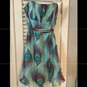Nanette Laporte peacock dress